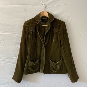 Tribal Green Suit Jacket